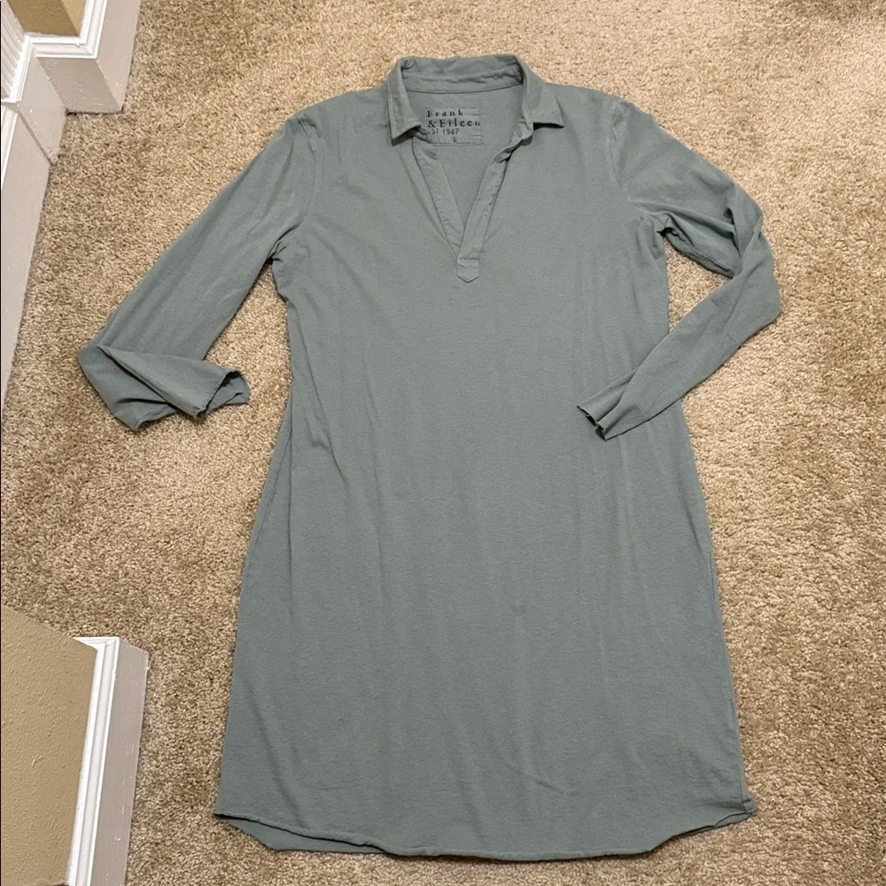 Frank & Eileen mint green cotton dress - Picture 2 of 2